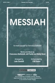 Messiah SATB choral sheet music cover Thumbnail